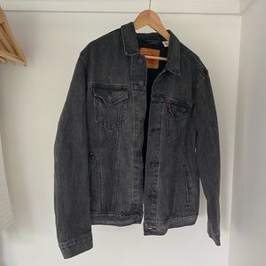 Levis Black Denim Jacket